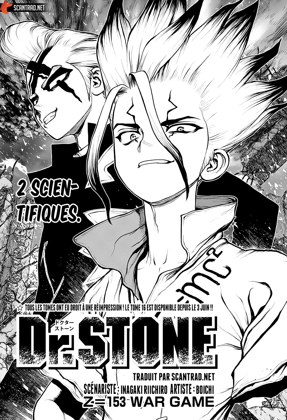 Dr. Stone: Chapter 153 - Page 1